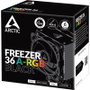 Arctic Freezer 36 A-RGB Negro con ventiladores de 120 mm